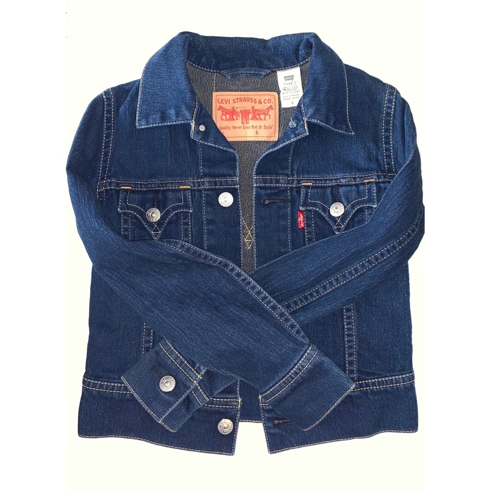 Levi's Type 1 Iconic Red Tab Denim Jacket Sz S